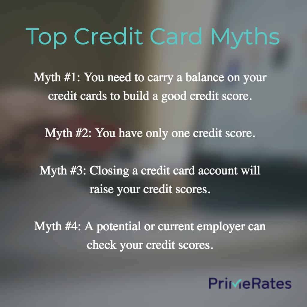 credit card myths