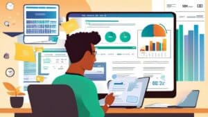 personal loans for bad credit man analyzing